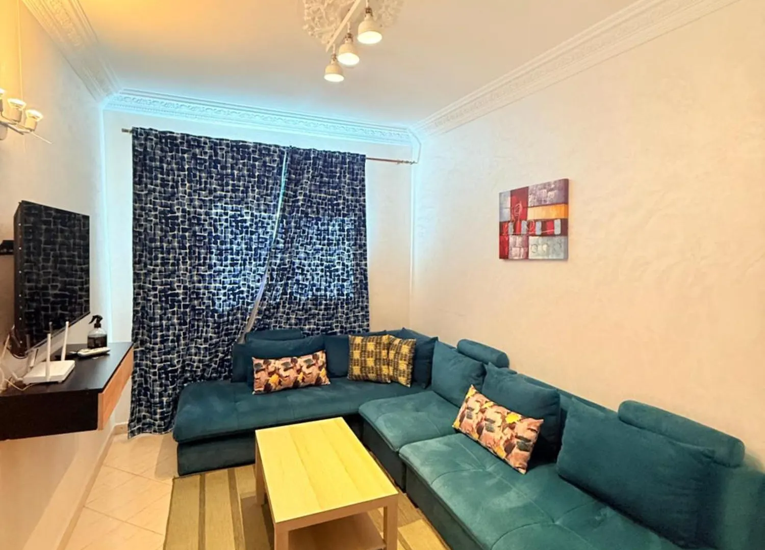 Appart Family Lumineux & Terrasse Prive Marakeş